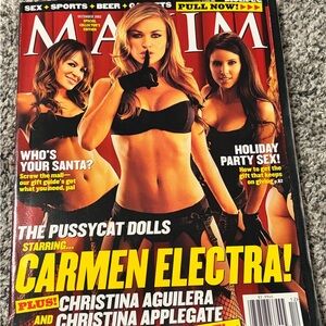 Maxim For Men Pussycat Dolls Special Edition Magazine December 2002